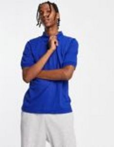 Bolongaro Trevor zip through polo shirt in blue offre à 15,5€ sur ASOS