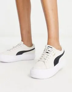 Puma Suede Mayu trainers in marshmallow offre à 48€ sur ASOS