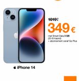IPhone 14 offre sur Orange
