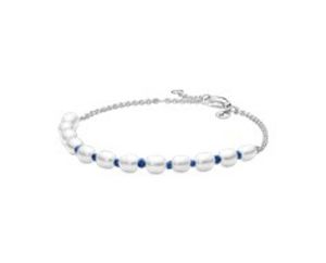 Bracelet Cordon Bleu Perles de Culture d&#39;Eau Douce Traitées offre à 69€ sur Pandora