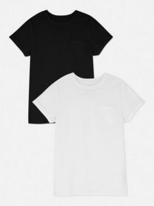 Lot de 2 t-shirts flammés à manches courtes offre à 5€ sur Primark