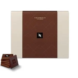 Carrés de Chocolat Noir offre à 8€ sur Nespresso