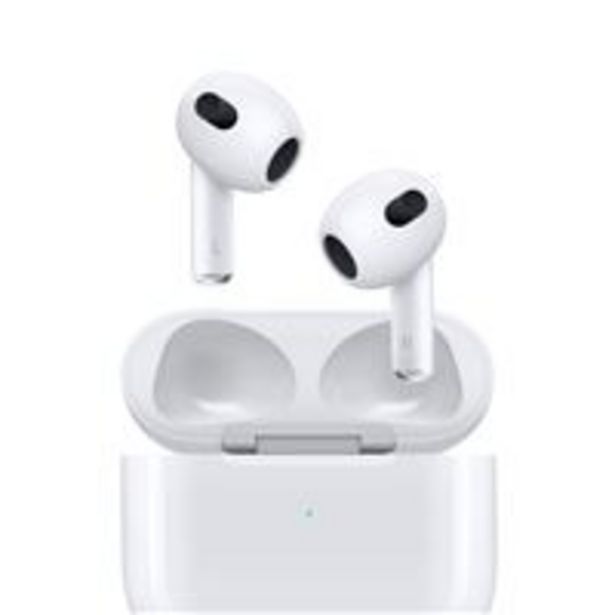 Apple AirPods 3 met oplaadetui Echte draadloze hoofdtelefoon MME73ZM/A offre à 198,85€