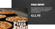 Promos de Pizza Hut | Pizza Buffet €11,95 | 6/12/2022 - 10/6/2023